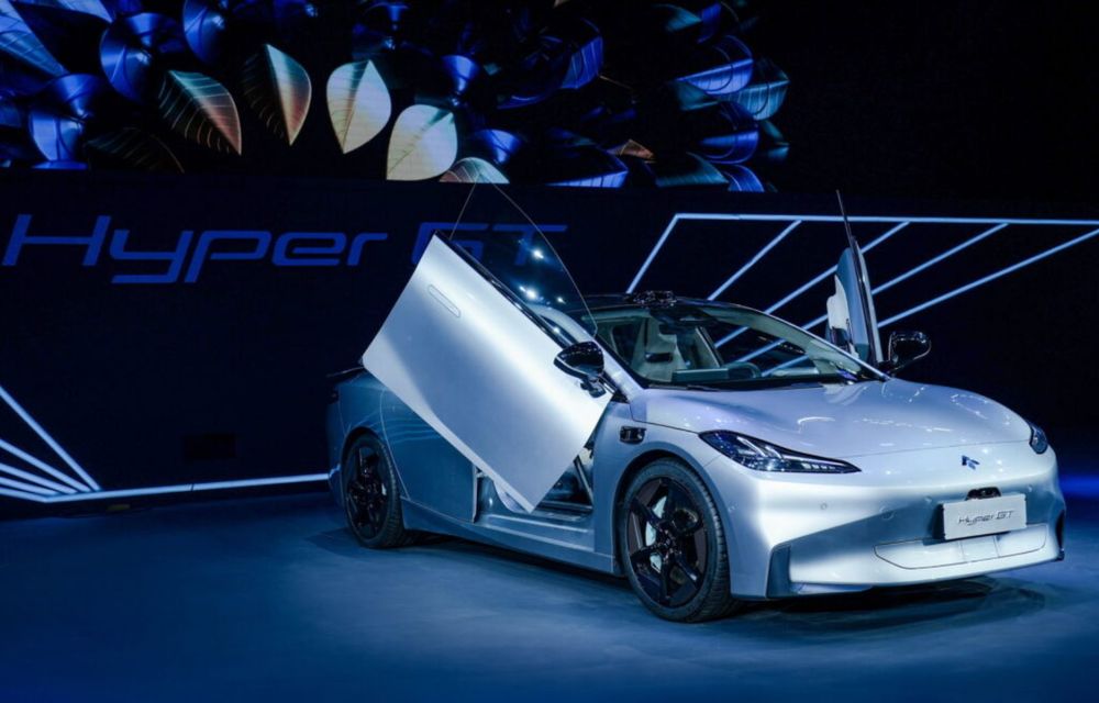 Chinezii prezintă noul GAC Aion Hyper GT. Cel mai aerodinamic model electric de serie - Poza 3