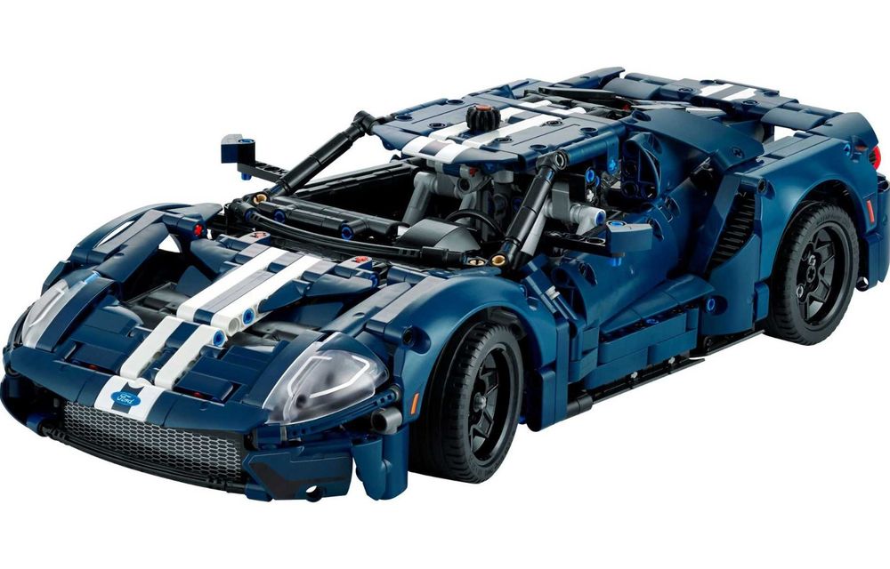 Versiune Lego pentru Ford GT: pachetul conține 1466 de piese - Poza 1