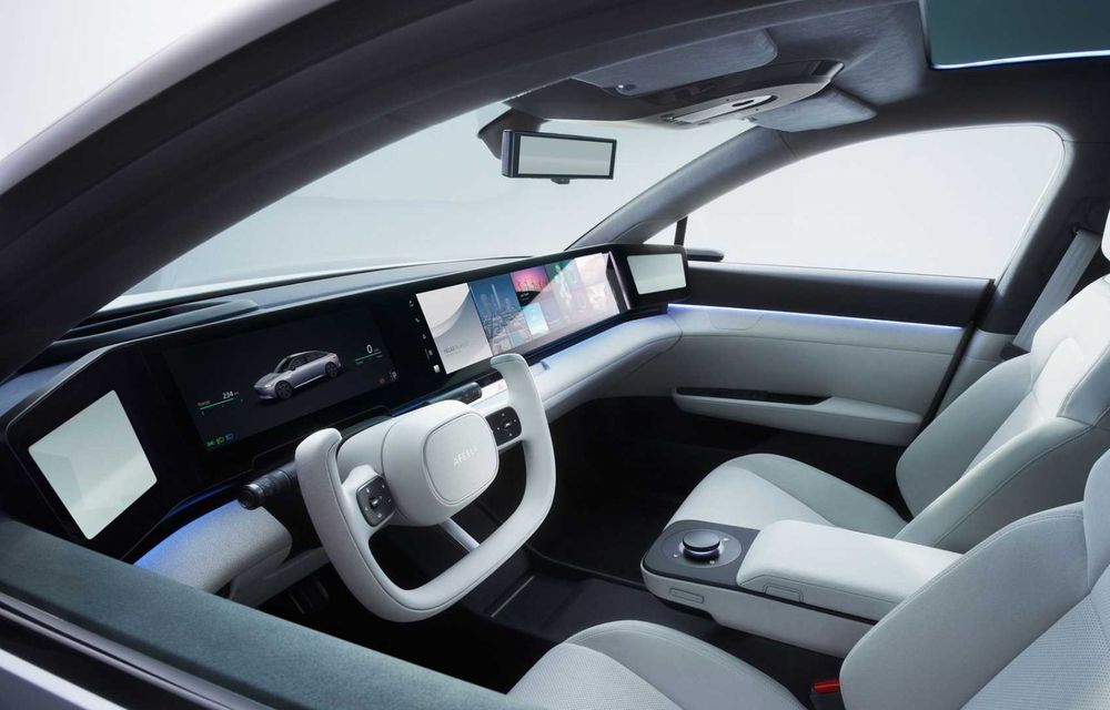 Viitorul model electric dezvoltat de Honda și Sony va fi comercializat sub nou înființatul brand Afeela - Poza 11