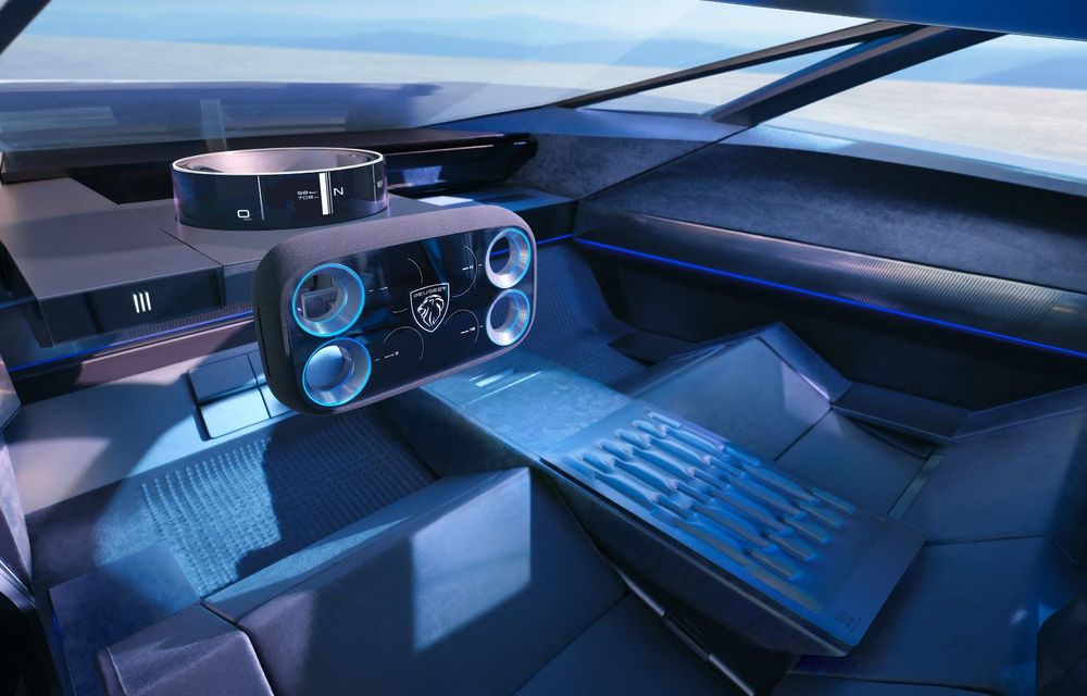 Noul concept electric Peugeot Inception anunță viitorul limbaj de design al mărcii - Poza 6