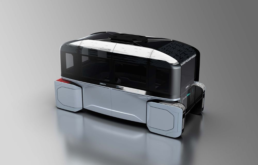 Italdesign prezintă un concept al unui vehicul autonom care se transformă și într-o cameră - Poza 12