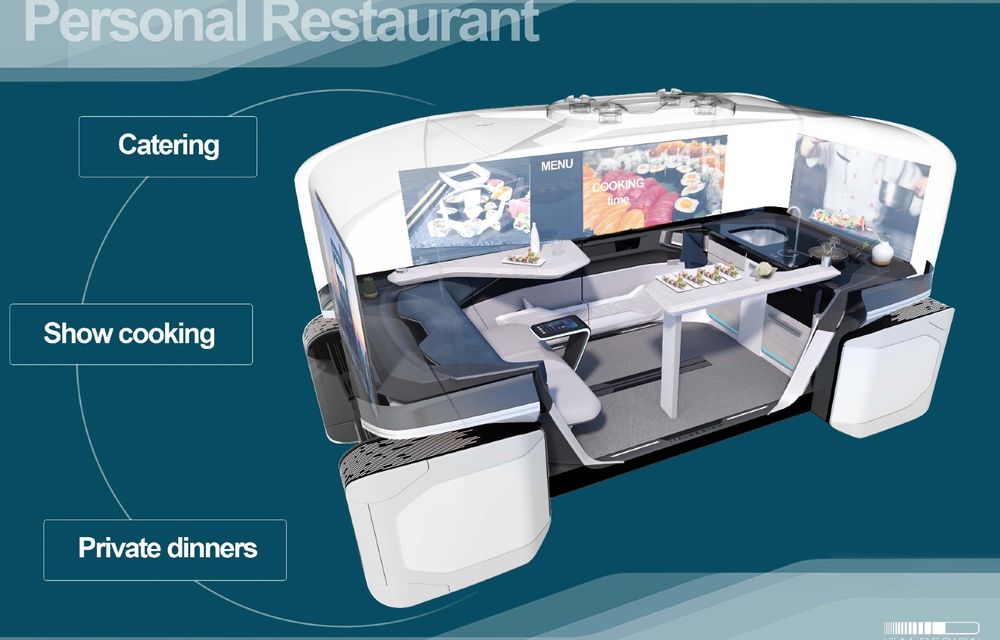 Italdesign prezintă un concept al unui vehicul autonom care se transformă și într-o cameră - Poza 20