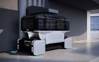 Italdesign prezintă un concept al unui vehicul autonom care se transformă și într-o cameră