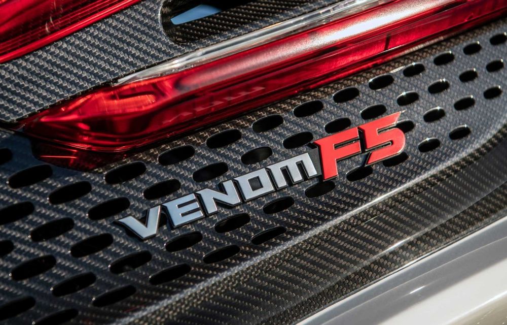 Noul Hennessey Venom F5 Revolution este un hypercar creat special pentru circuit: peste 1800 CP și preț de 2.7 milioane de euro - Poza 21