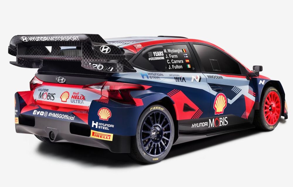 Hyundai dezvăluie noul i20 N Rally1 pentru sezonul 2023 din WRC - Poza 4