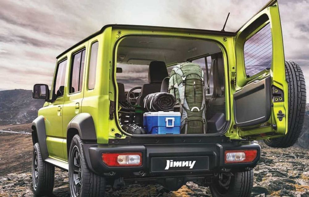 Suzuki lansează noul Jimny cu 5 uși: motor de 105 cai putere și ampatament mai lung - Poza 3