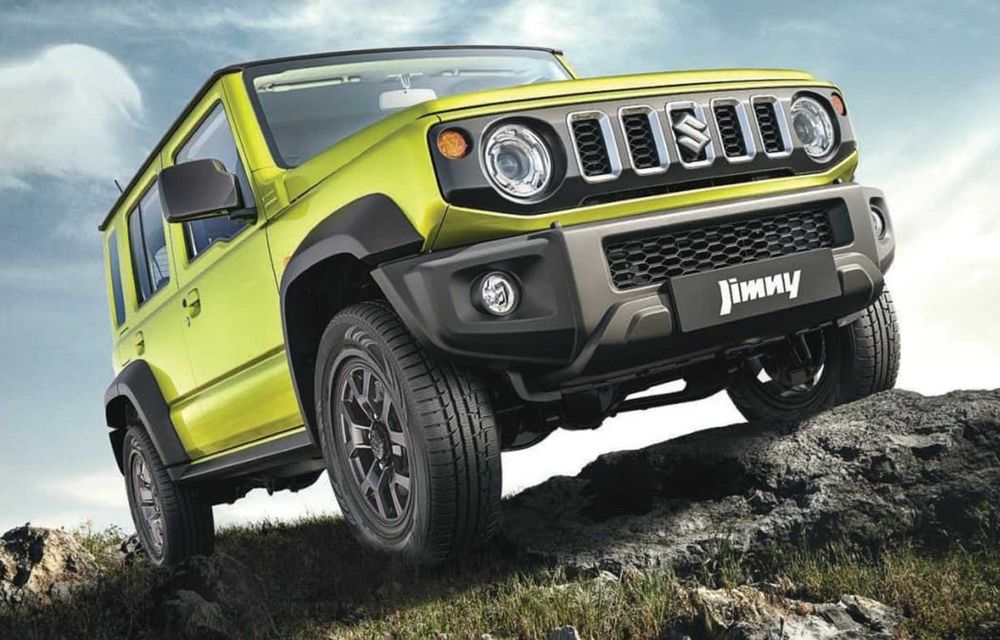 Suzuki lansează noul Jimny cu 5 uși: motor de 105 cai putere și ampatament mai lung - Poza 5