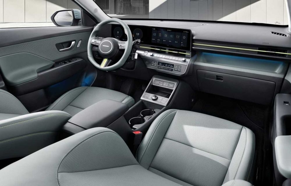 Detalii proaspete despre noua generație Hyundai Kona: motorizări termice și hibride cu până la 195 CP - Poza 10