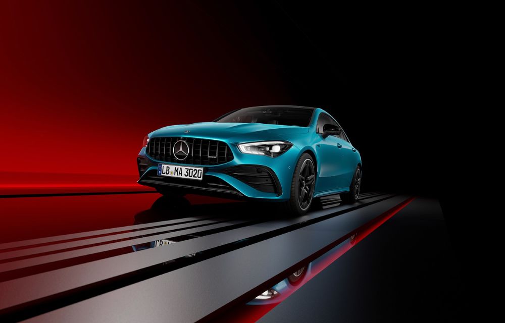 Noul Mercedes-Benz CLA facelift debutează cu motoare electrificate și două versiuni AMG - Poza 15