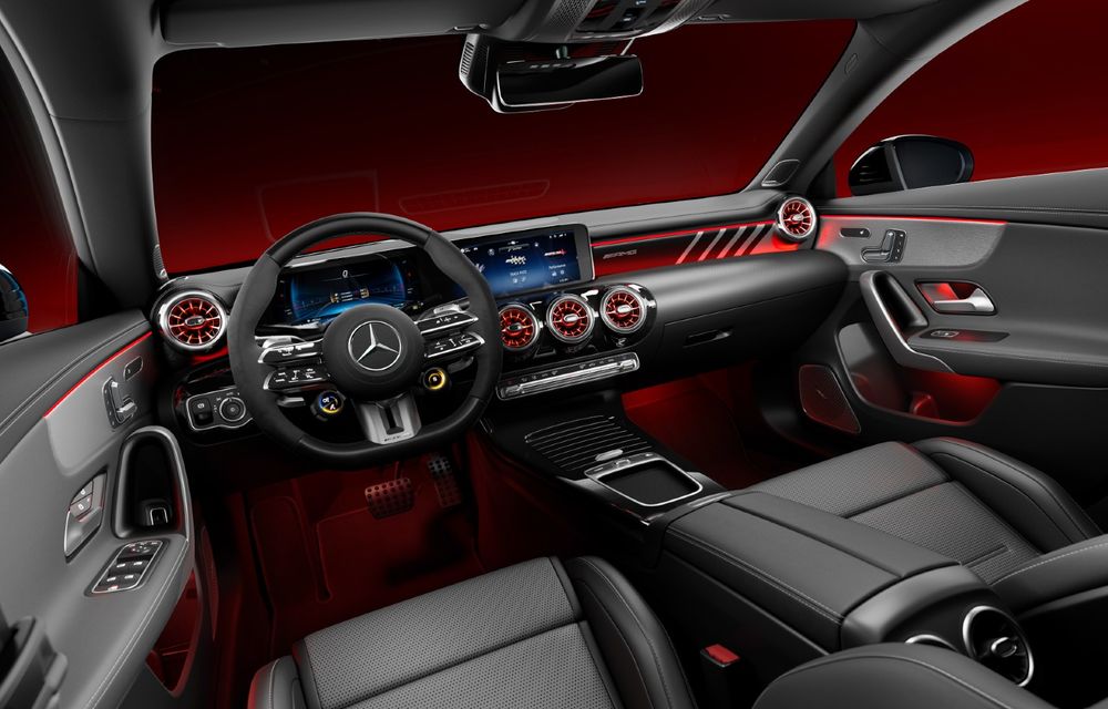 Noul Mercedes-Benz CLA facelift debutează cu motoare electrificate și două versiuni AMG - Poza 19