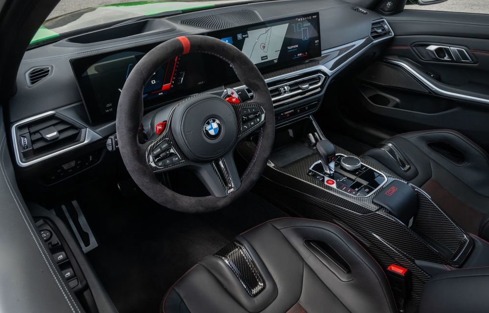 BMW prezintă noul M3 CS: 550 de cai putere și producție limitată - Poza 20