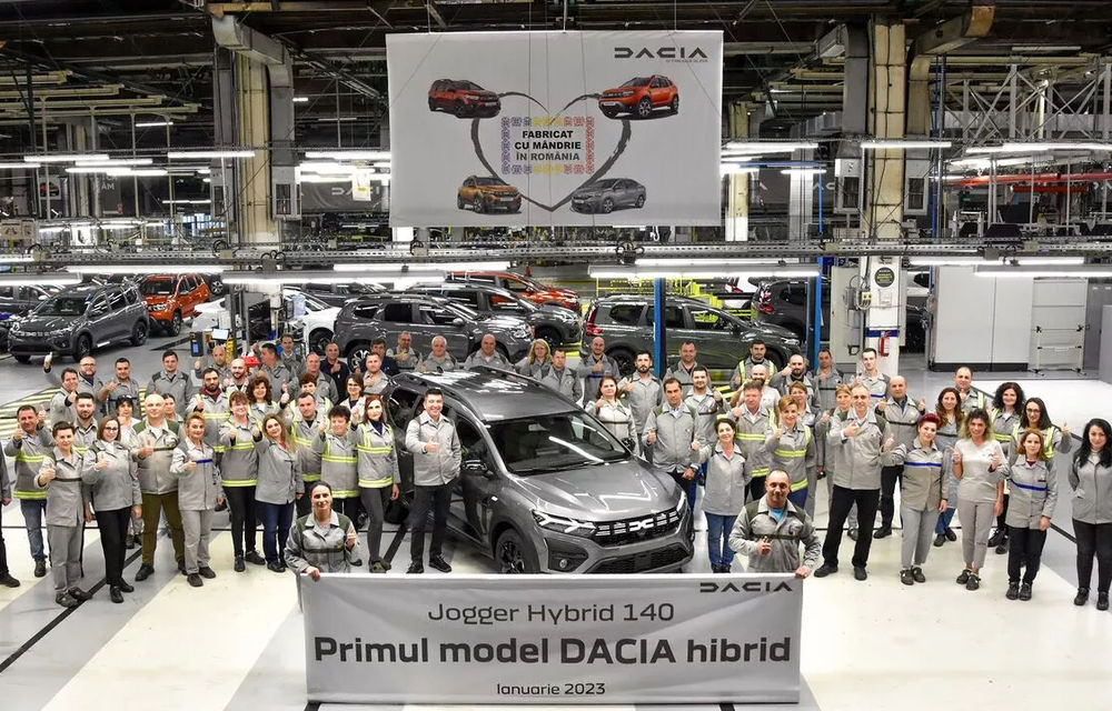 Dacia Jogger Hybrid a intrat în producție la uzina din Mioveni - Poza 1