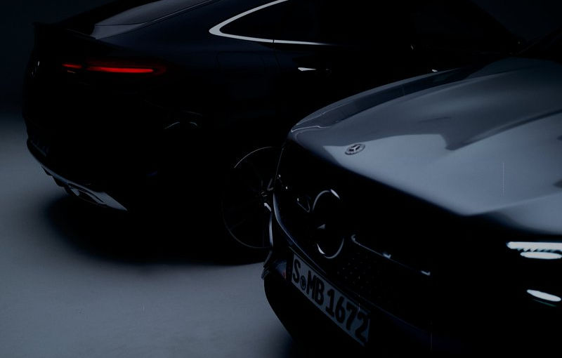 Imagine teaser cu viitorul Mercedes-Benz GLE facelift. Debut în 31 ianuarie - Poza 1