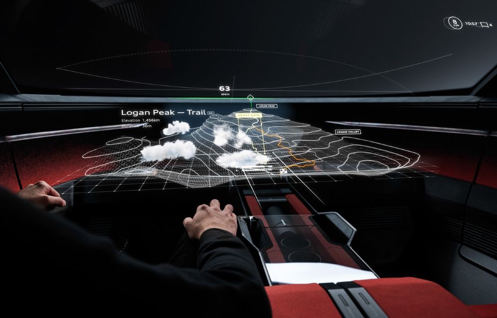 Cine este noul Audi Activesphere: o mașină de teren care se transformă în pick-up - Poza 34