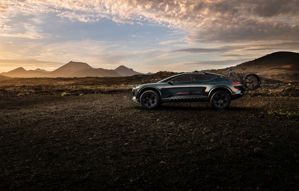 Cine este noul Audi Activesphere: o mașină de teren care se transformă în pick-up - Poza 15