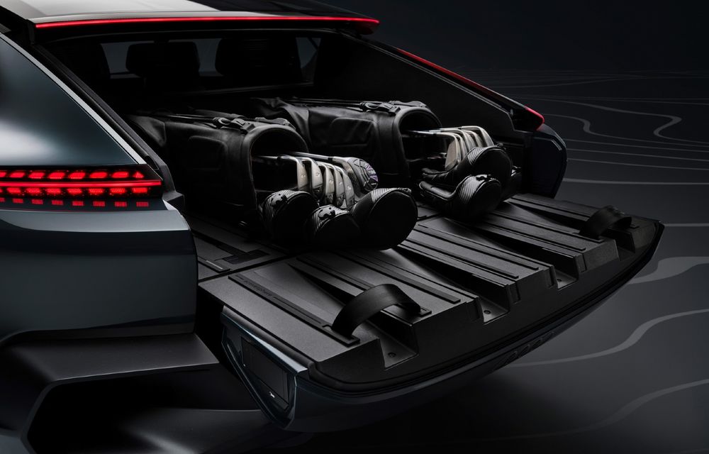 Cine este noul Audi Activesphere: o mașină de teren care se transformă în pick-up - Poza 23