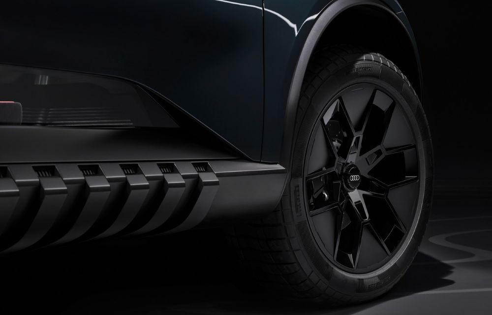 Cine este noul Audi Activesphere: o mașină de teren care se transformă în pick-up - Poza 25