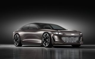 Viitorul Audi A8 va fi electric. Design inspirat de conceptul Grandsphere