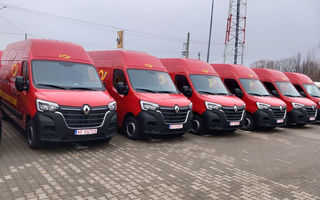 Poșta Română pornește pe urmele firmelor de curierat cu 200 de mașini noi
