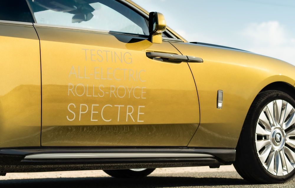 Rolls-Royce Spectre a parcurs 2 milioane de kilometri în teste - Poza 14