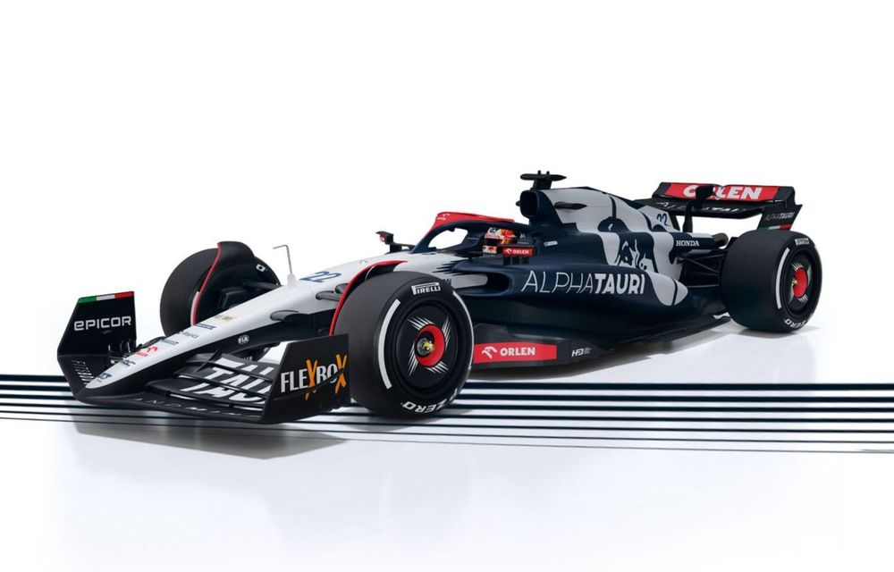 F1: Acesta este noul monopost Alphatauri pentru sezonul 2023 - Poza 1