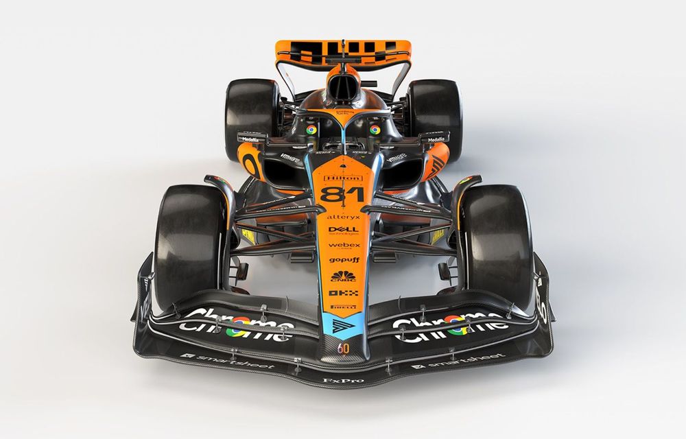 F1: McLaren prezintă culorile noului monopost aniversar pentru sezonul 2023 - Poza 3