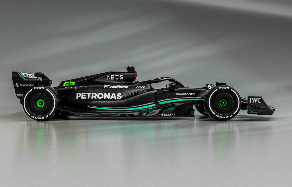 F1: Săgețile negre revin: Mercedes a prezentat noul monopost F1 W14 pentru sezonul 2023 - Poza 3