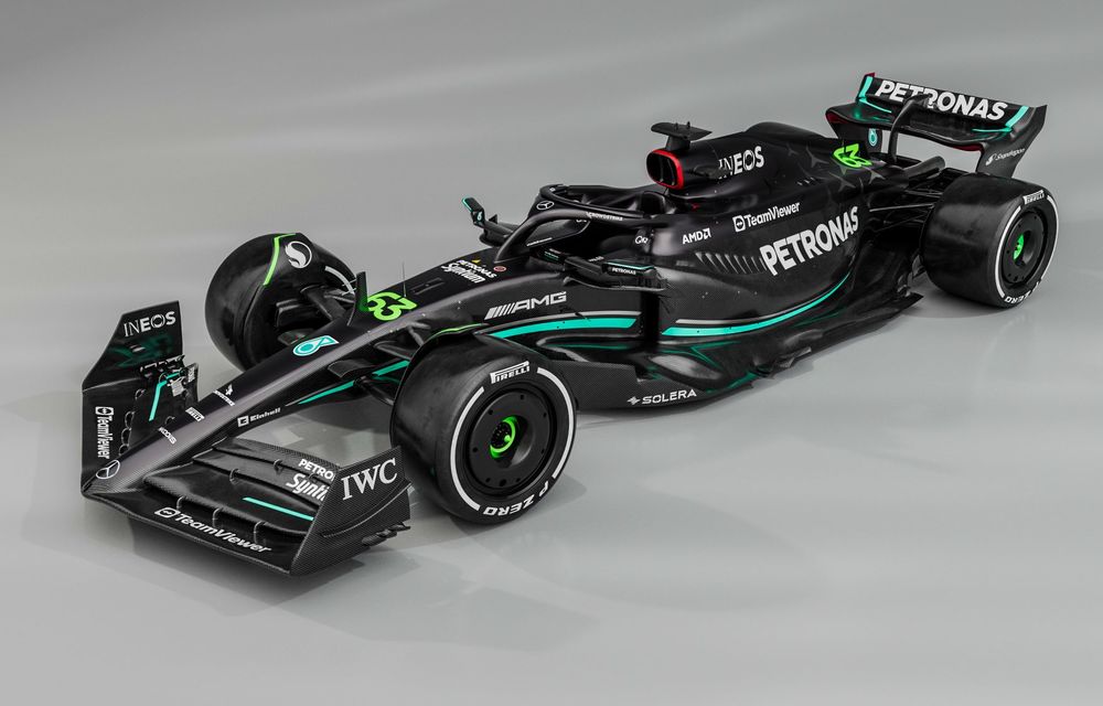 F1: Săgețile negre revin: Mercedes a prezentat noul monopost F1 W14 pentru sezonul 2023 - Poza 4