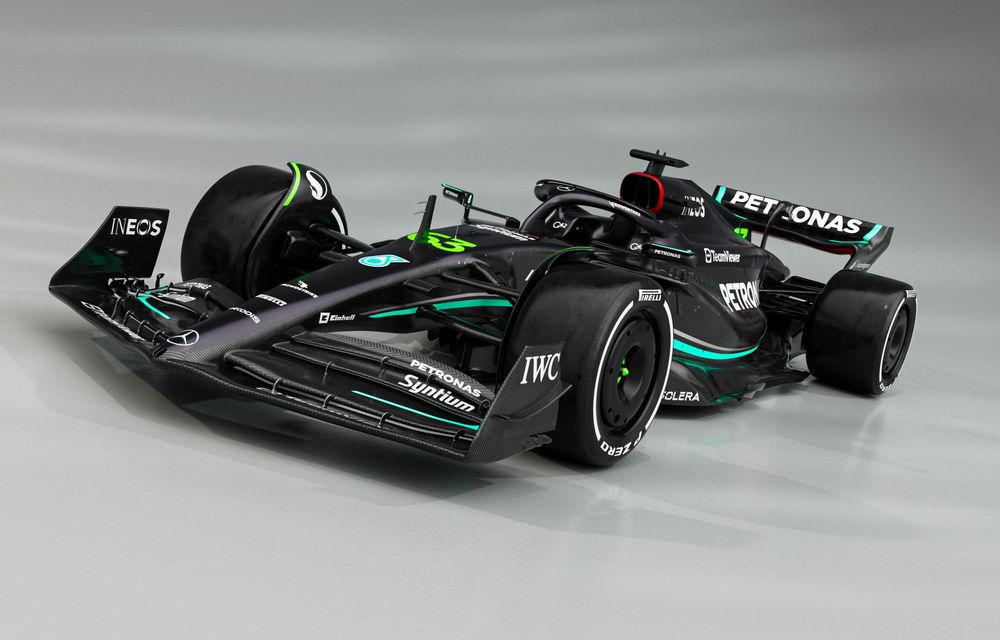F1: Săgețile negre revin: Mercedes a prezentat noul monopost F1 W14 pentru sezonul 2023 - Poza 5