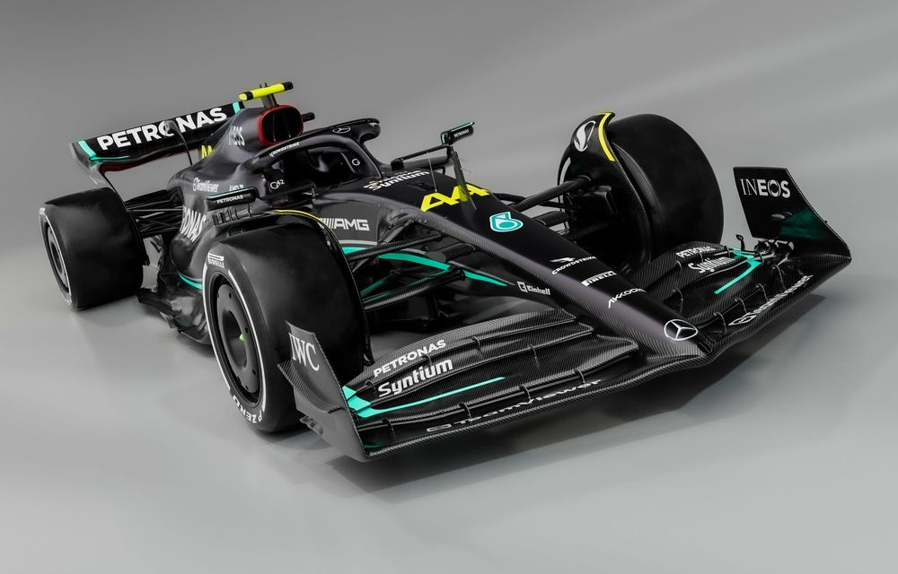 F1: Săgețile negre revin: Mercedes a prezentat noul monopost F1 W14 pentru sezonul 2023 - Poza 6