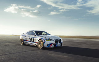 BMW: producția exclusivistului 3.0 CSL va debuta în primăvară