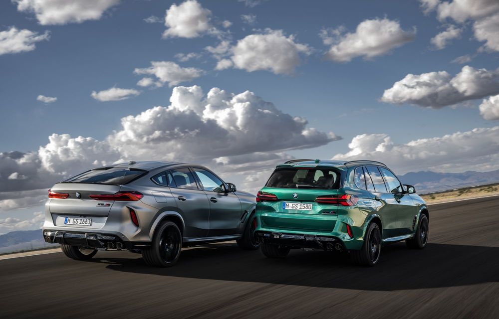 Noile BMW X5 M Competition și X6 M Competition facelift: motorizare mild hybrid și ecran curbat - Poza 16