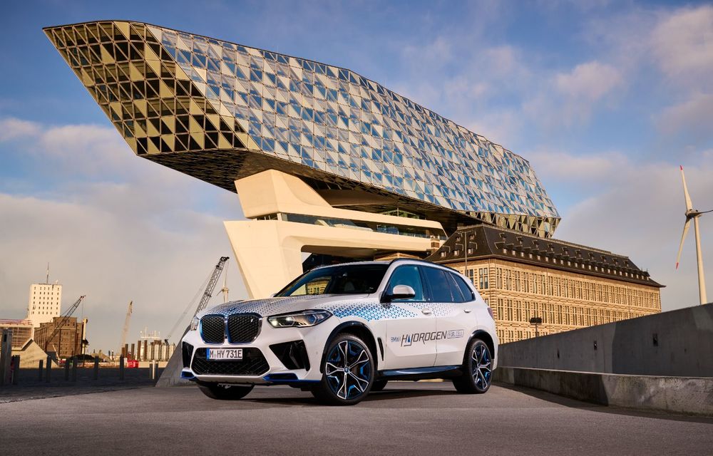 BMW X5 alimentat cu hidrogen va fi testat pe drumurile din Europa - Poza 2