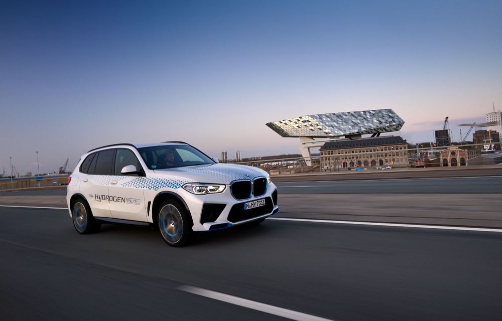 BMW X5 alimentat cu hidrogen va fi testat pe drumurile din Europa - Poza 5