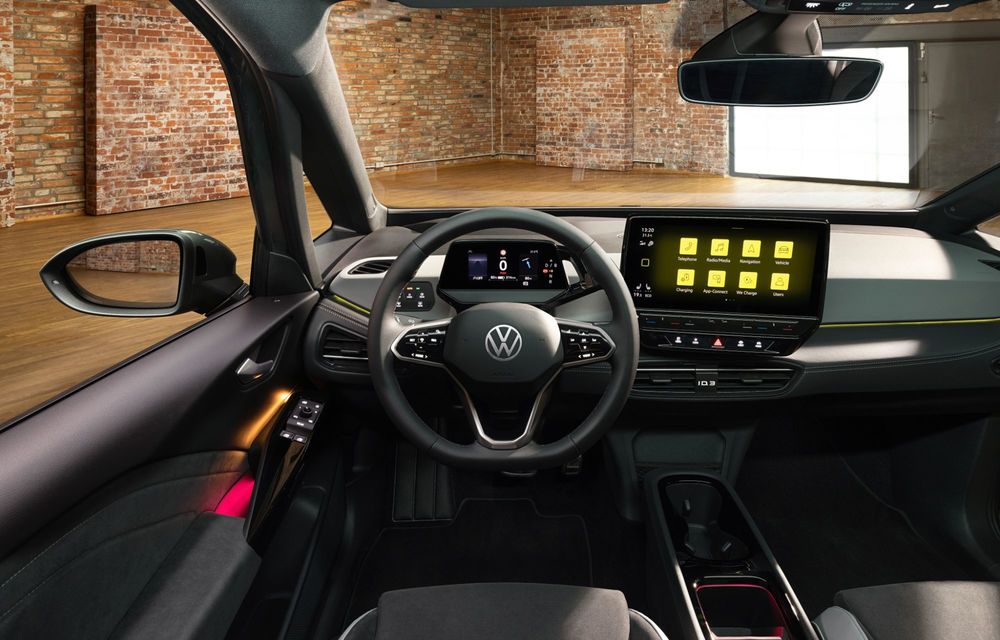 Volkswagen ID.3 facelift: acum avem plastic moale la interior și un ecran cu meniu diferit - Poza 13