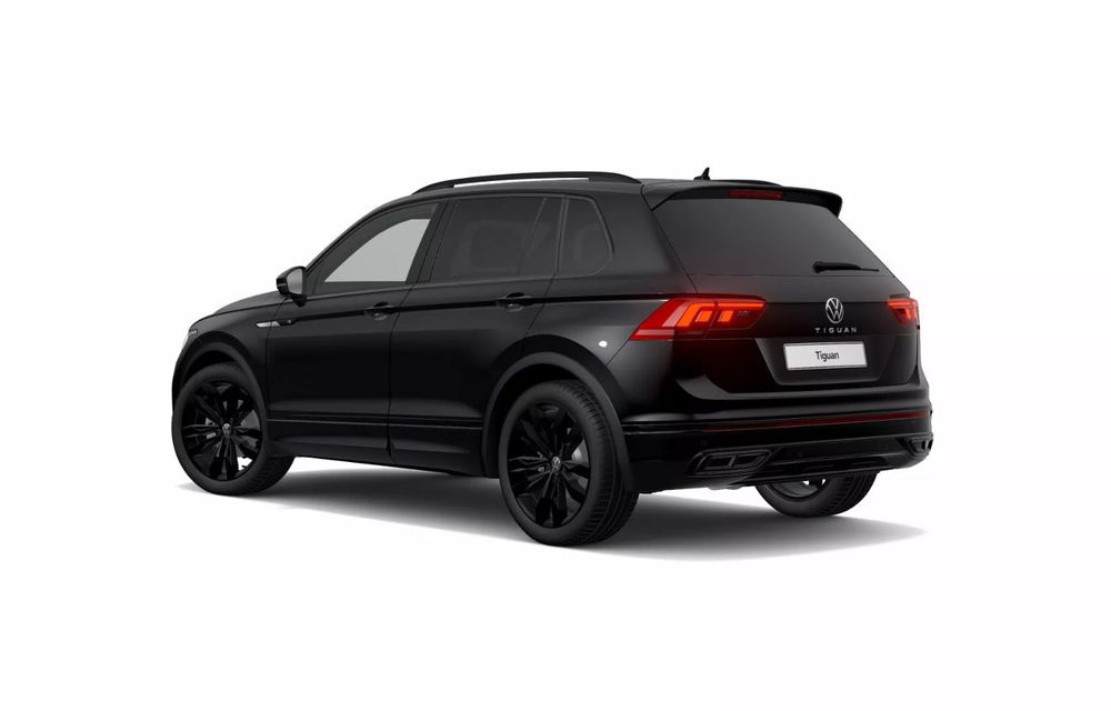 Volkswagen Tiguan primește geamuri fumurii cu o tentă de 90% pe echiparea Black Edition - Poza 4
