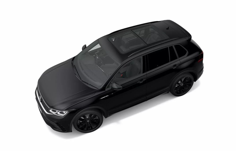 Volkswagen Tiguan primește geamuri fumurii cu o tentă de 90% pe echiparea Black Edition - Poza 6