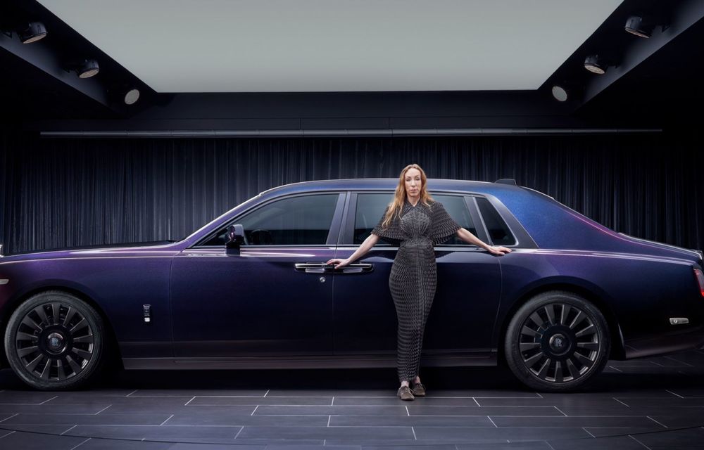 Noul Rolls-Royce Phantom Syntopia, un exemplar unicat cu materiale textile aromate - Poza 2