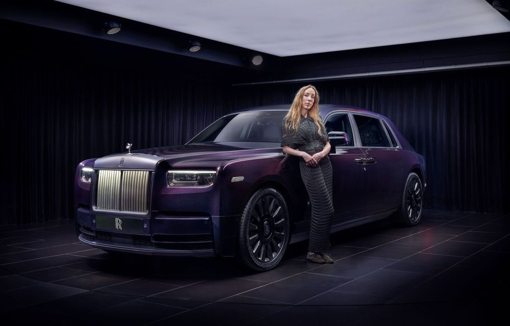 Noul Rolls-Royce Phantom Syntopia, un exemplar unicat cu materiale textile aromate - Poza 1