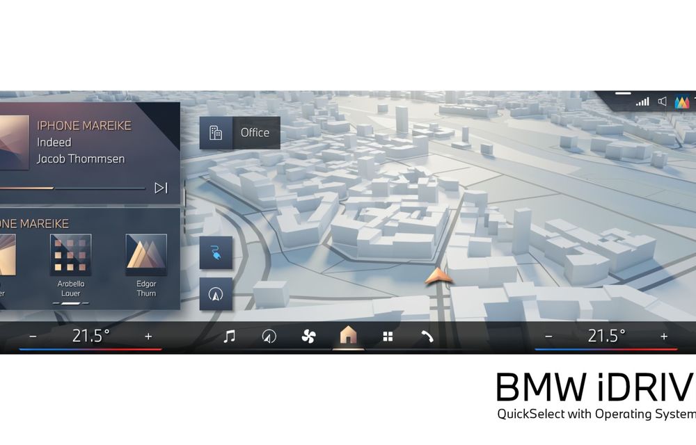 BMW prezintă noua interfață simplificată a sistemului iDrive - Poza 3