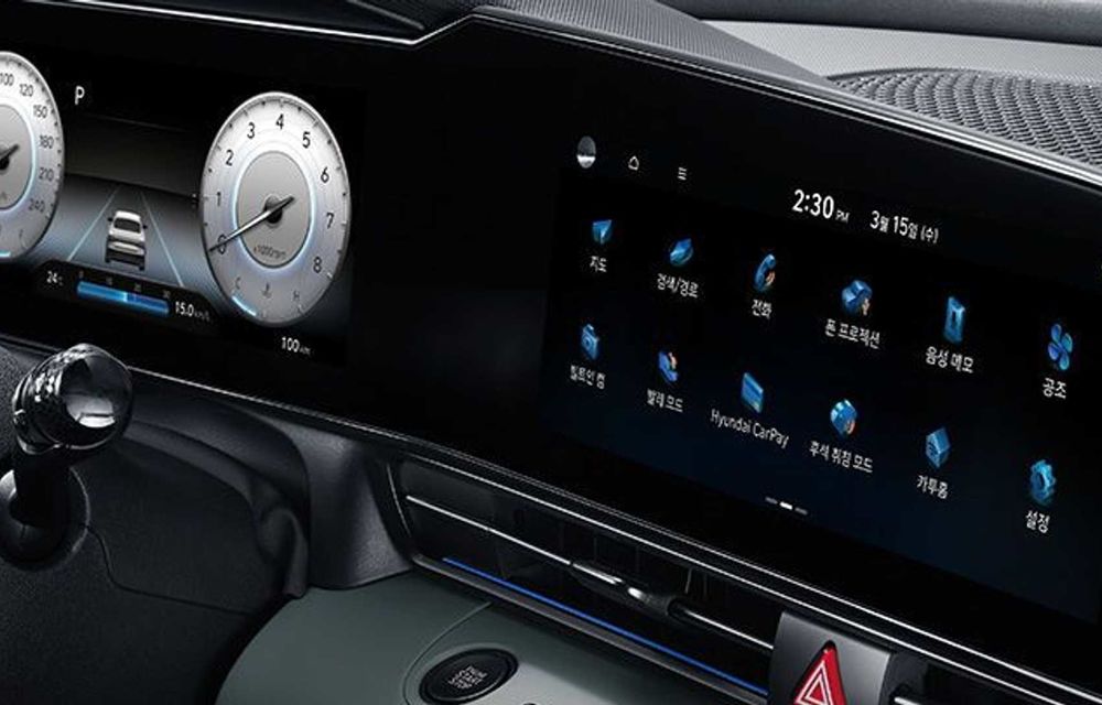 Hyundai Elantra facelift: cheie digitală și cameră de bord integrată - Poza 8