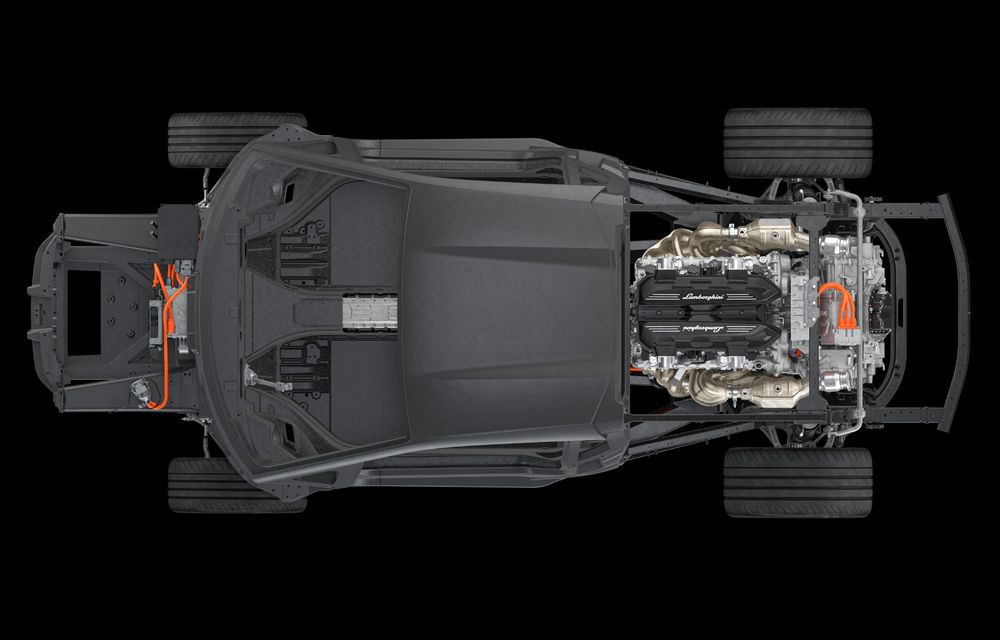 Acesta este „scheletul” viitorului Lamborghini Aventador: șasiu din fibră de carbon - Poza 4