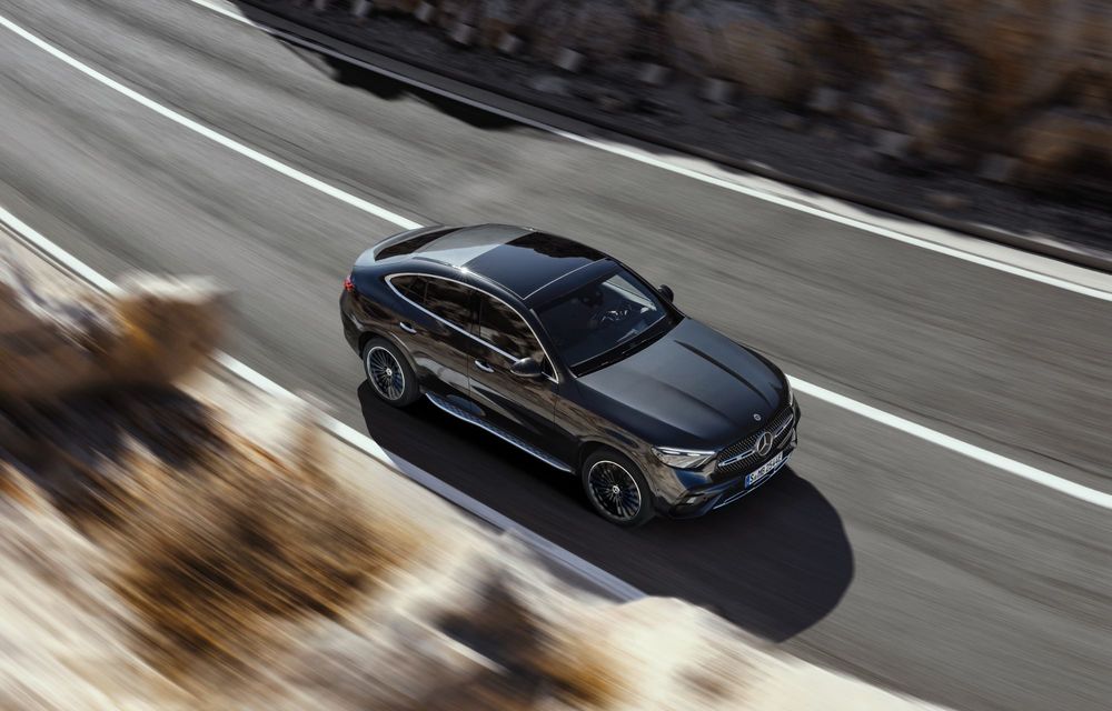 Noul Mercedes-Benz GLC Coupe: versiuni PHEV cu peste 100 km autonomie electrică - Poza 11