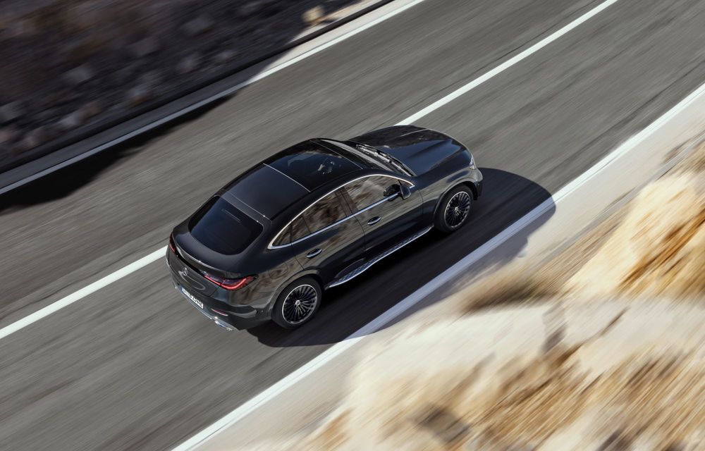 Noul Mercedes-Benz GLC Coupe: versiuni PHEV cu peste 100 km autonomie electrică - Poza 24
