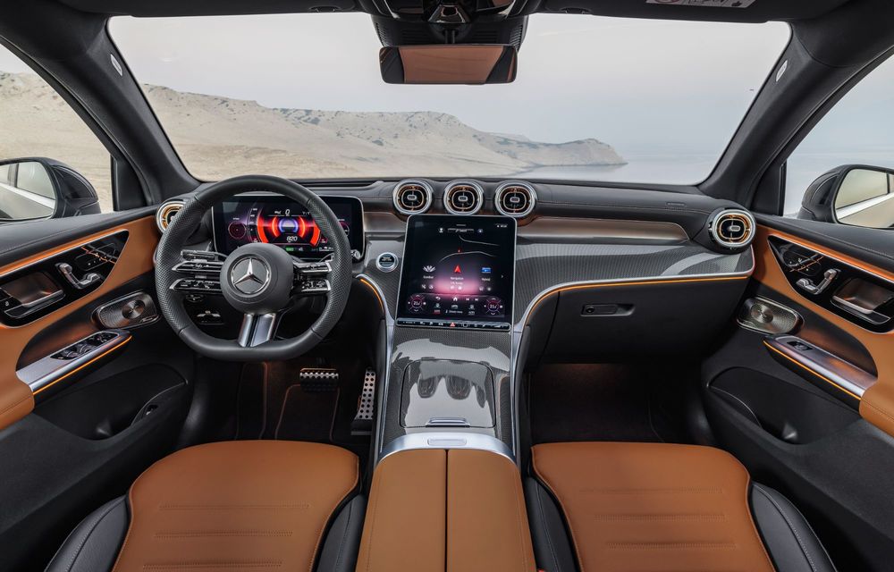 Noul Mercedes-Benz GLC Coupe: versiuni PHEV cu peste 100 km autonomie electrică - Poza 27
