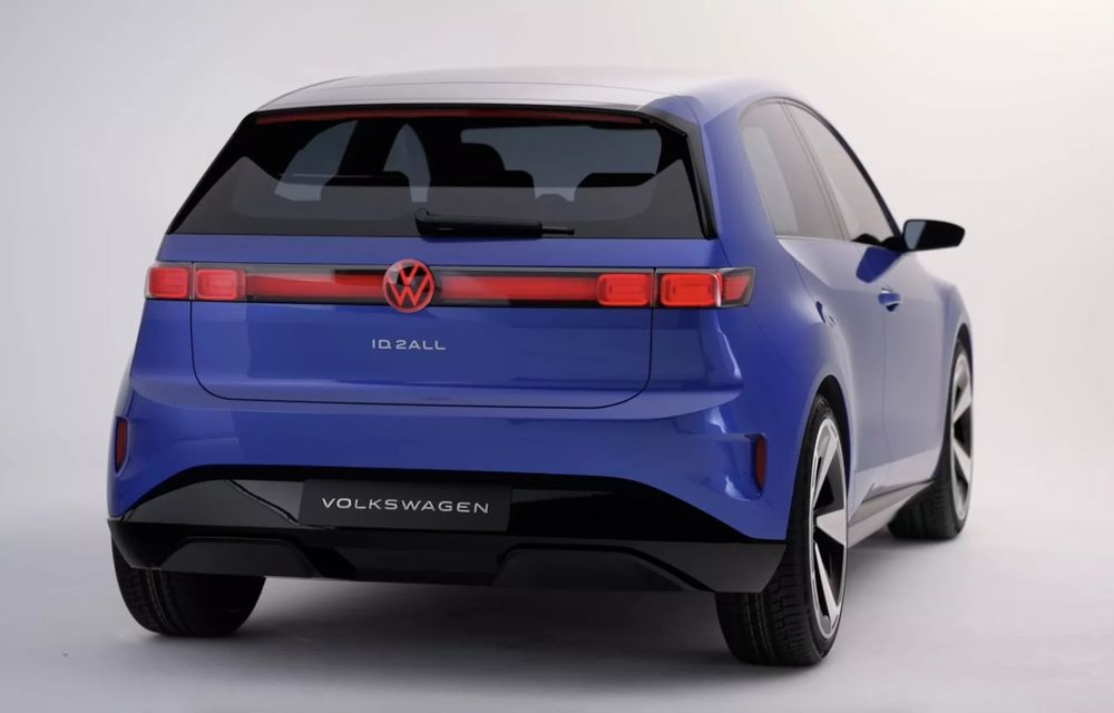 PREMIERĂ: Volkswagen ID.2all este o electrică de 25.000 de euro cu 450 de kilometri autonomie - Poza 11