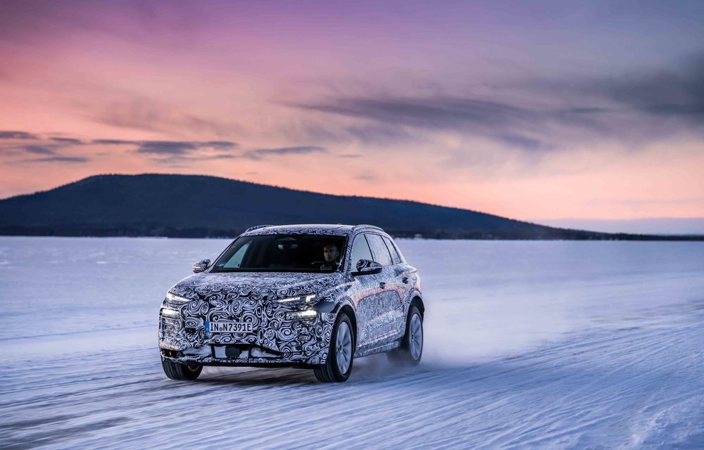 Imagini cu viitorul SUV electric Audi Q6 e-tron: arhitectură la 800V - Poza 2