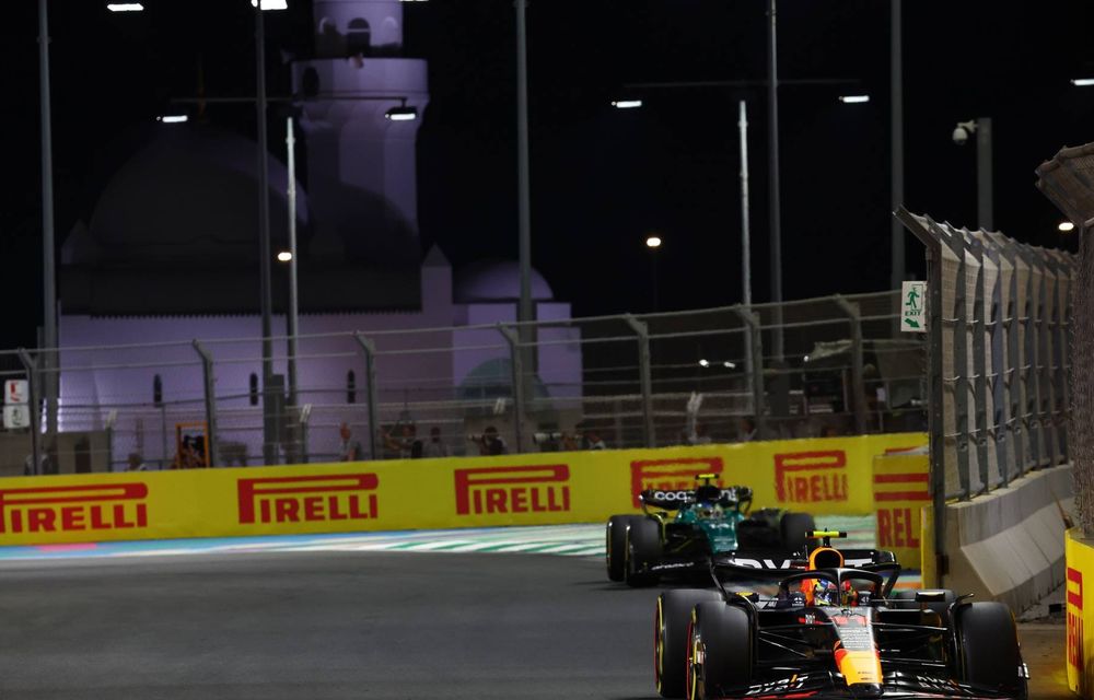 Sergio Perez, victorie în Arabia Saudită. Fernando Alonso, din nou, pe podium - Poza 4