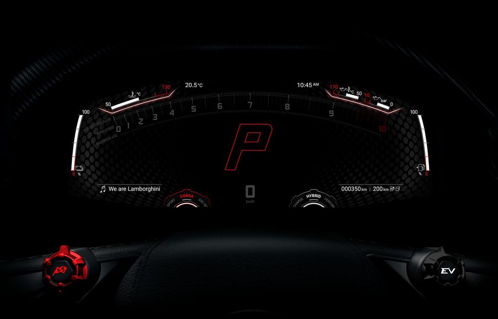 Primele imagini cu interiorul succesorului lui Aventador: 7 moduri de rulare - Poza 2