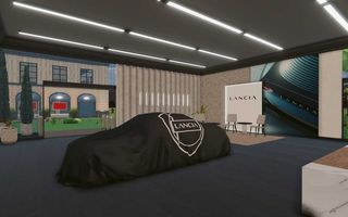 Imagini virtuale noi cu un viitor concept de performanță Lancia. Prezentarea, în aprilie